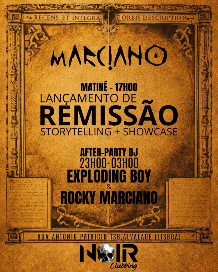 Lançamento de 'REMISSÃO', de mARCIANO (Matiné)