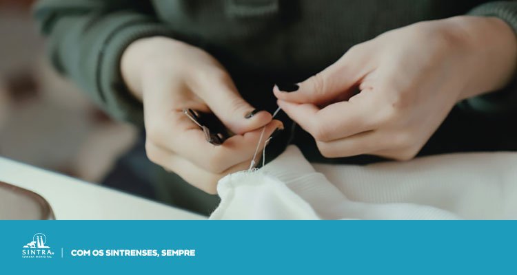 Workshop de costura no FabLab Sintra