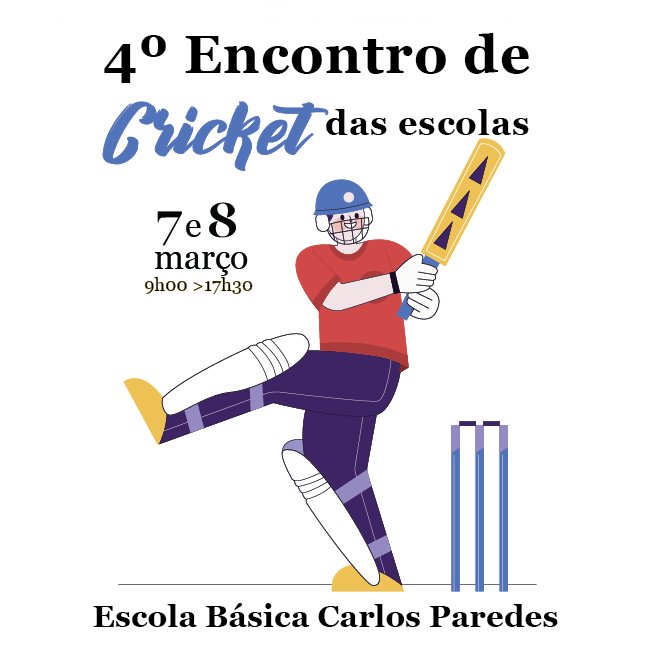 4º ENCONTRO DE CRIKET DAS ESCOLAS