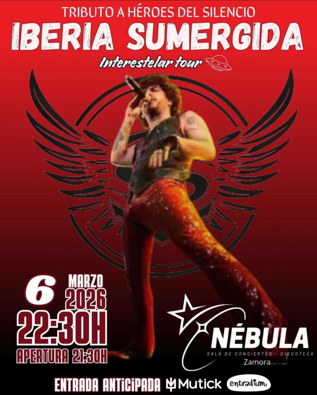 Concierto Tributo a Héroes del Silencio: Iberia Sumergida