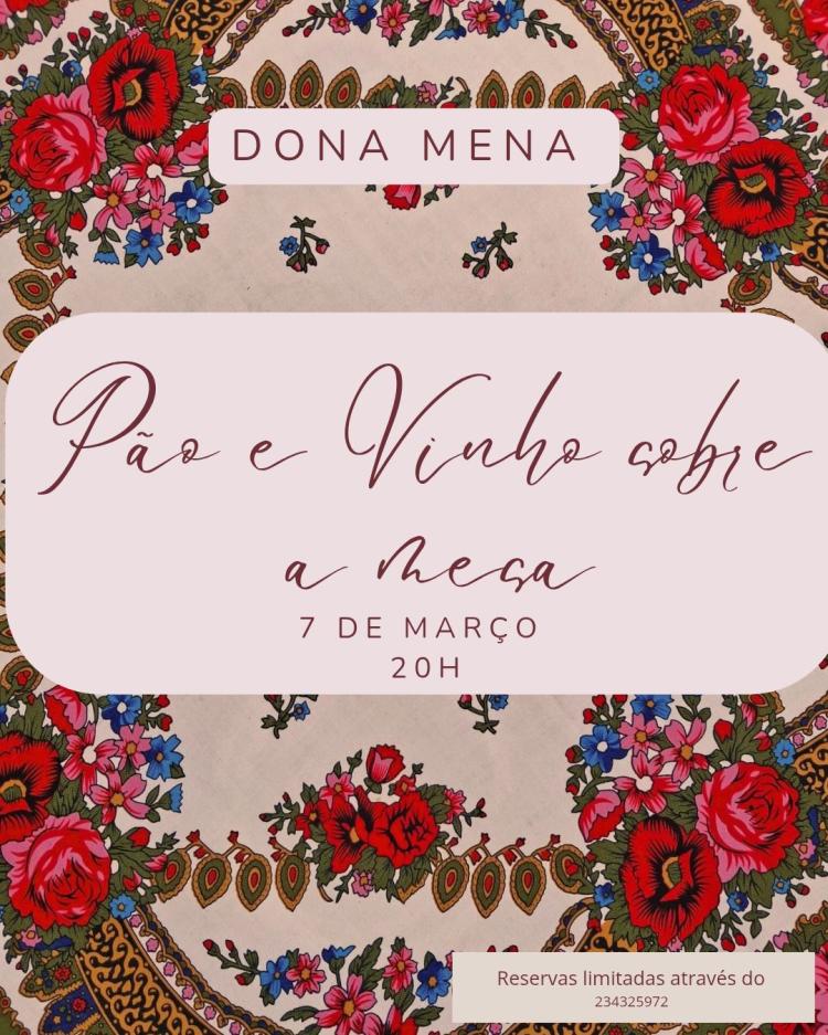 Pão e Vinho sobre a mesa