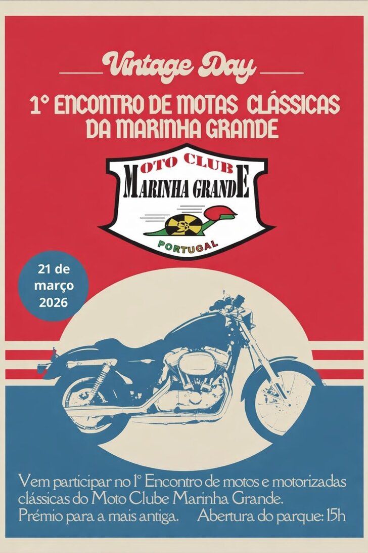 Vintage Day – 1.º Encontro de Motas Clássicas da Marinha Grande!