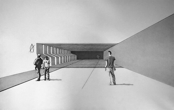 O CHÃO TRANSFORMADO EM ONDAS - Exposição de Ricardo Gomes