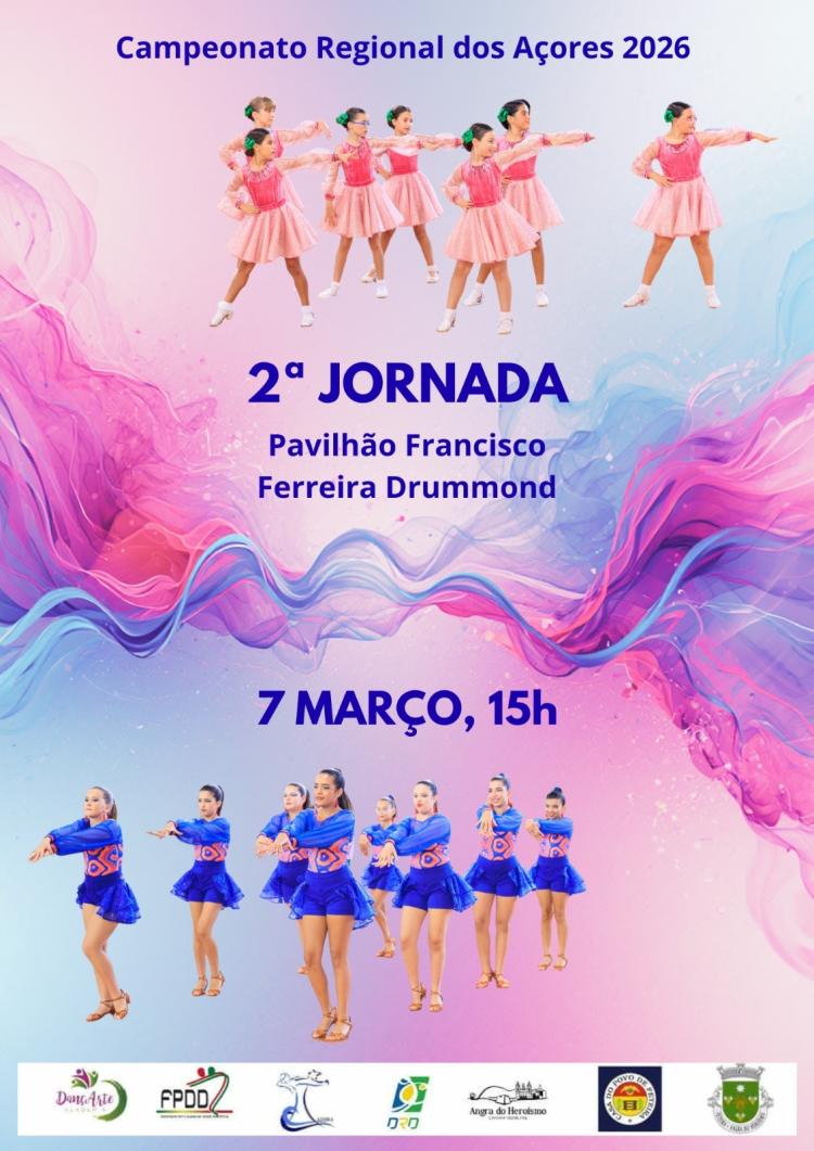 Dança: Campeonato Regional dos Açores 2026 – 2.ª Jornada