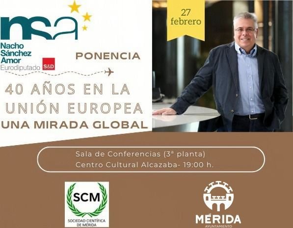 Ponencia: «40 años en la Unión Europea»