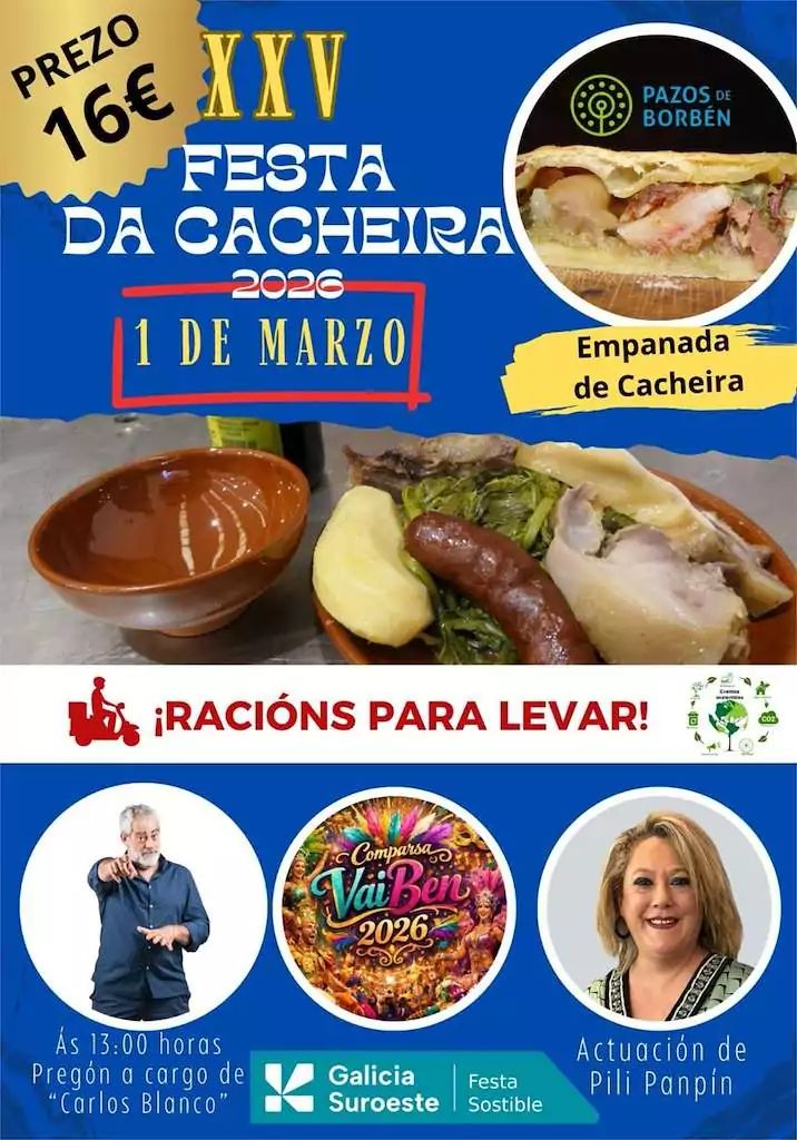 FESTA DA CACHEIRA 2026 | PAZOS DE BORBÉN