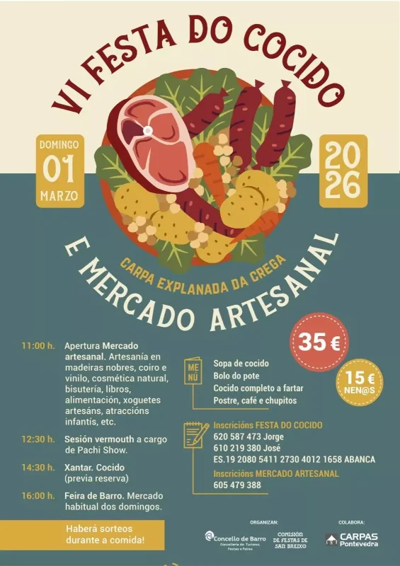 VI Festa do Cocido e Mercado Artesanal