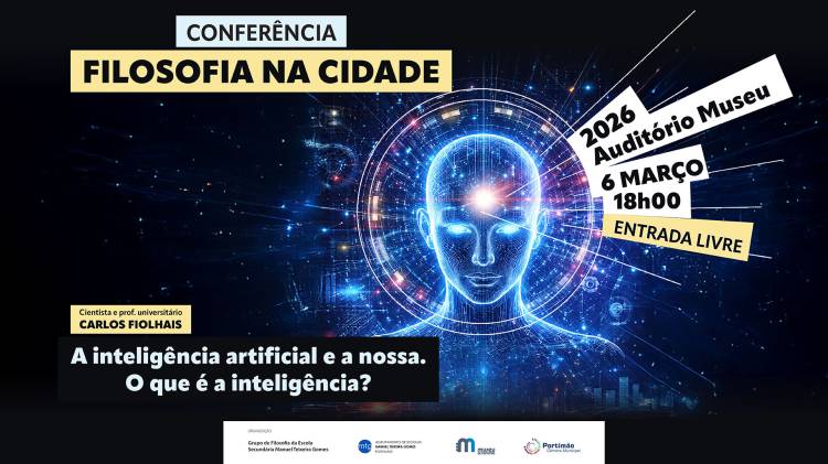 “Filosofia na Cidade” 2026 com Carlos Fiolhais 