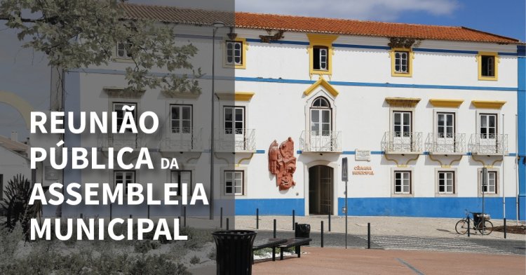 1.ª Sessão Ordinária da Assembleia Municipal