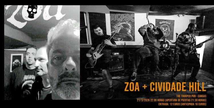 Concierto: ZOA + CIVIDADE HILL