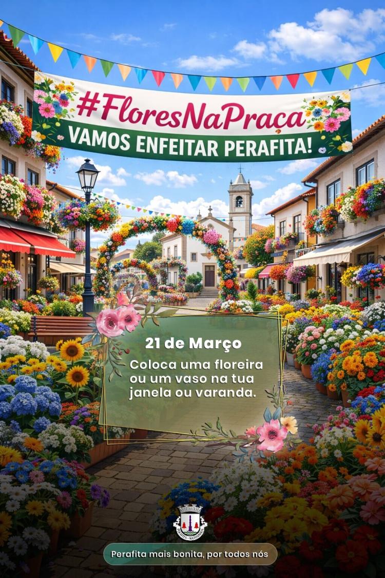 Flores na Praça