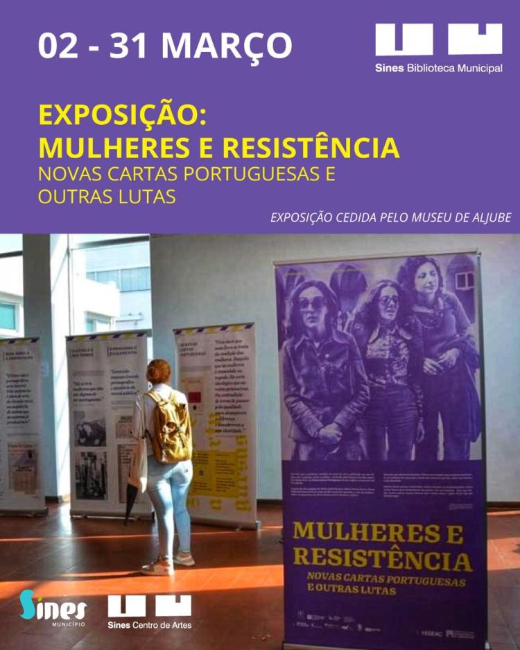 Exposição 'Mulheres e Resistência – Novas Cartas Portuguesas e outras lutas'