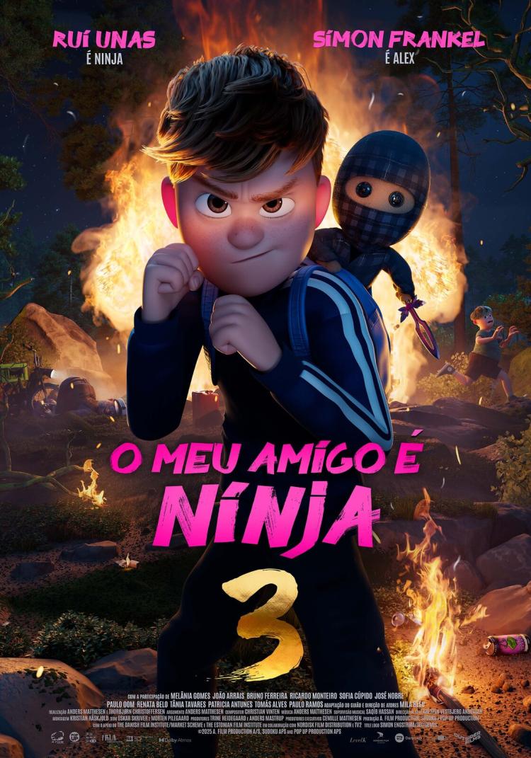 Cinema Infantil: O Meu Amigo é Ninja 3