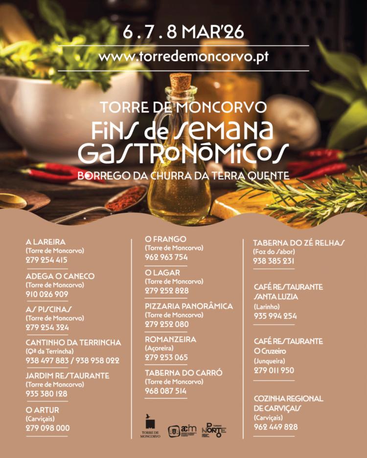 Fim-de-semana Gastronómico do Borrego da Churra da Terra Quente