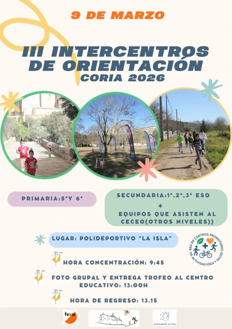 Prueba del III Intercentro de Orientación de Promoción