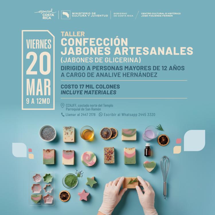 Taller: Confección de jabones artesanales