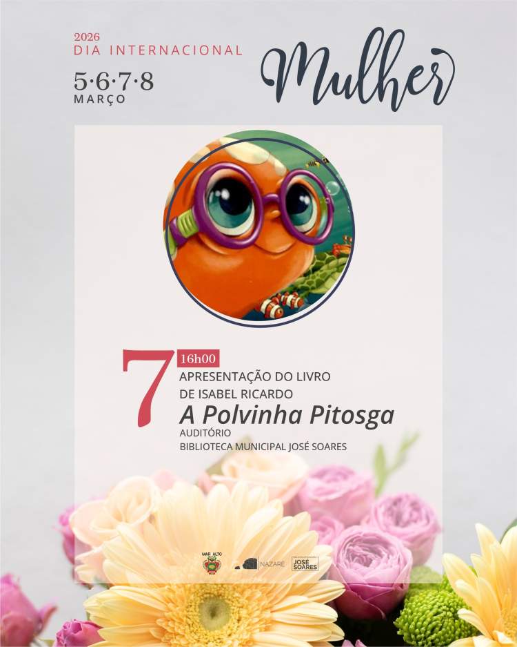 Apresentação do Livro - A Polvinha Pitosga de Isabel Ricardo