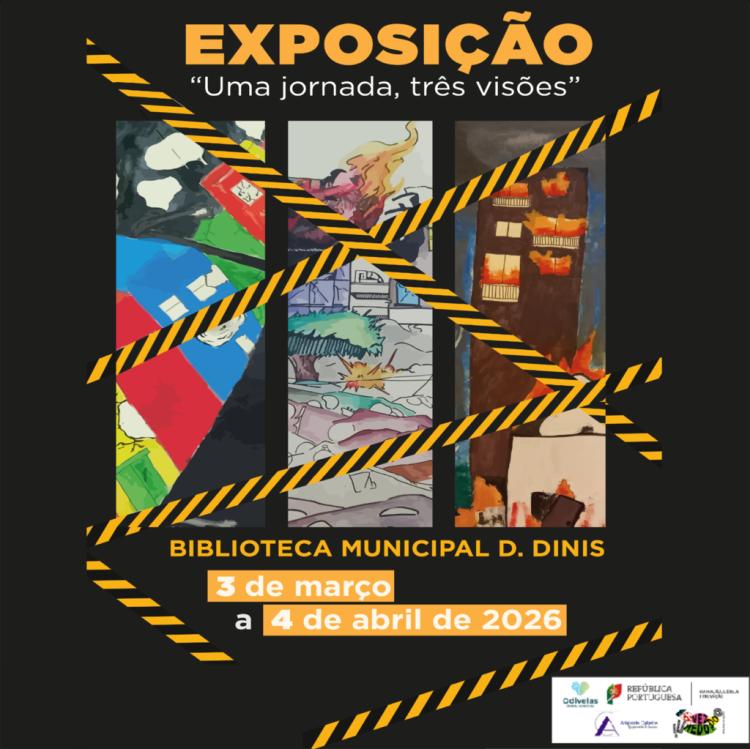 “UMA JORNADA, TRÊS VISÕES” | Exposição