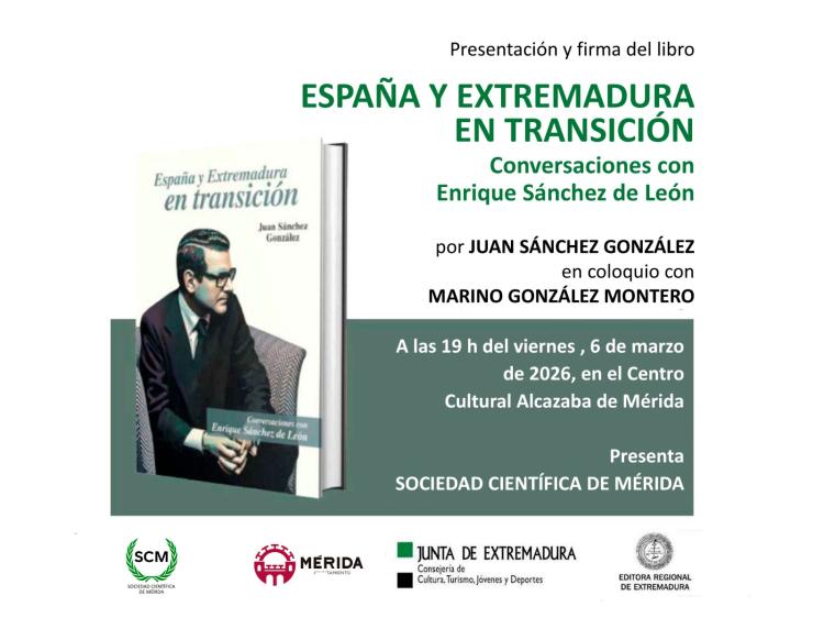 Presentación del libro ‘España y Extremadura en transición’