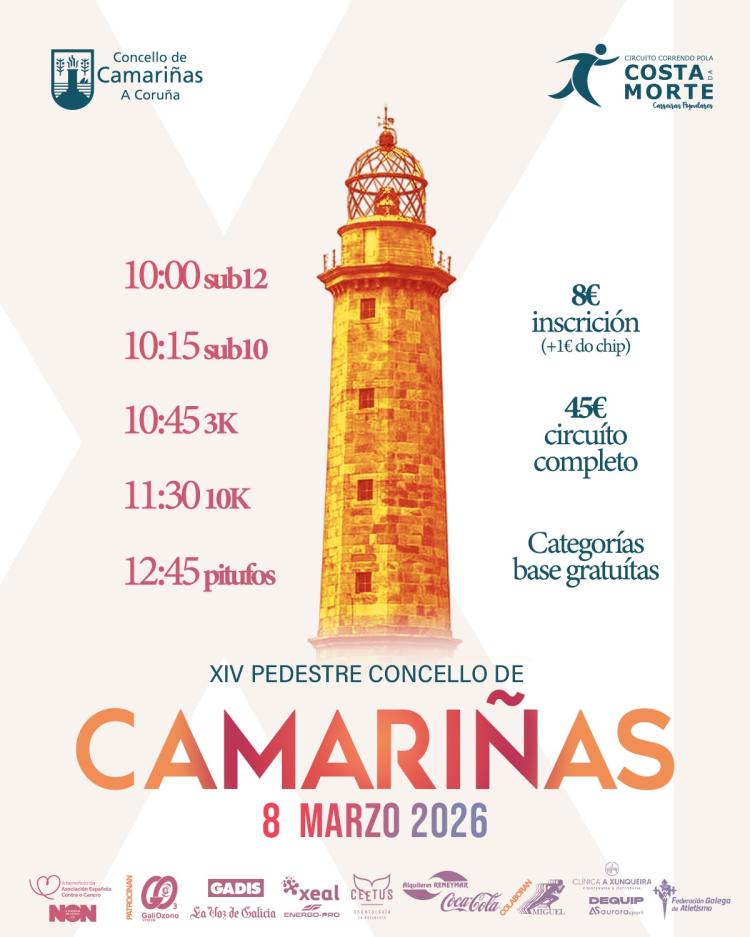 Carreira Pedestre de Camariñas 2026