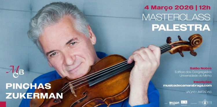 Masterclass-Palestra  com Pinchas Zukerman