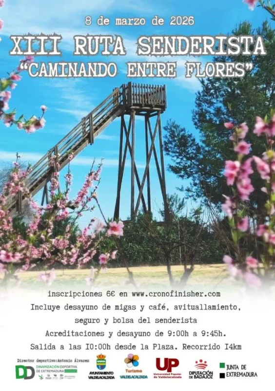 XIII Ruta Senderista 'Caminando entre Flores' 2026
