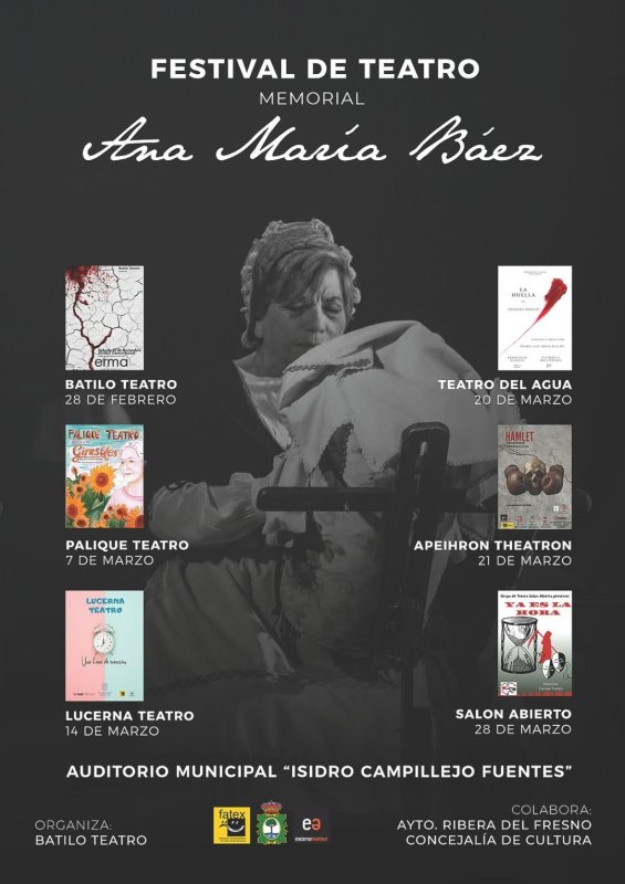 Festival de Teatro Memorial Ana María Báez 2026