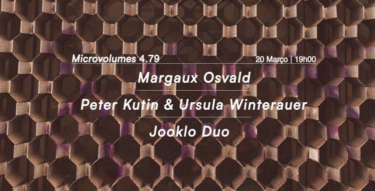Microvolumes 4.79 | Margaux Osvald | Peter Kutin & Ursula Winterauer | Jooklo Duo