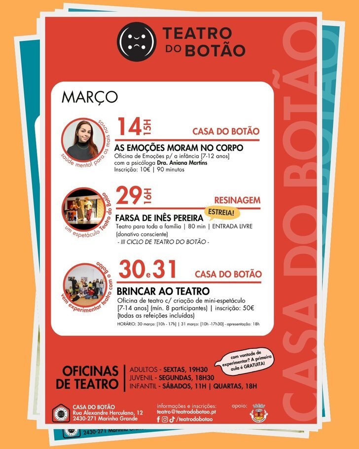III CICLO DE TEATRO DO BOTÃO