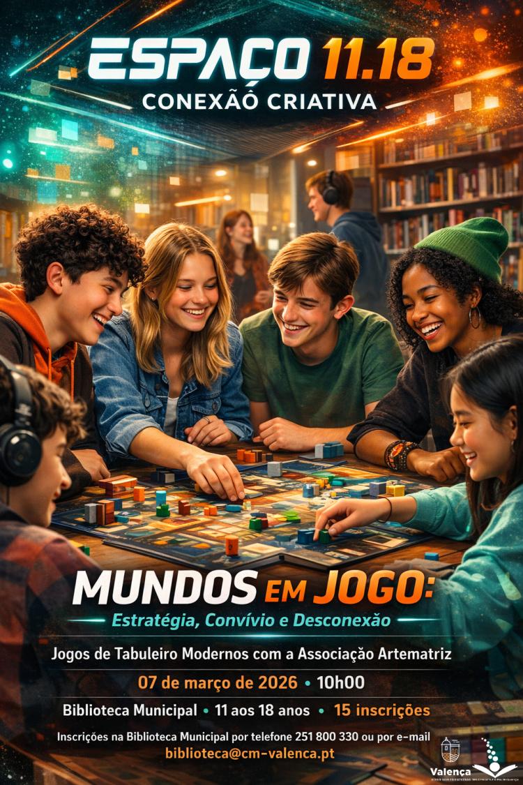 Espaço 11-18 na Biblioteca Municipal