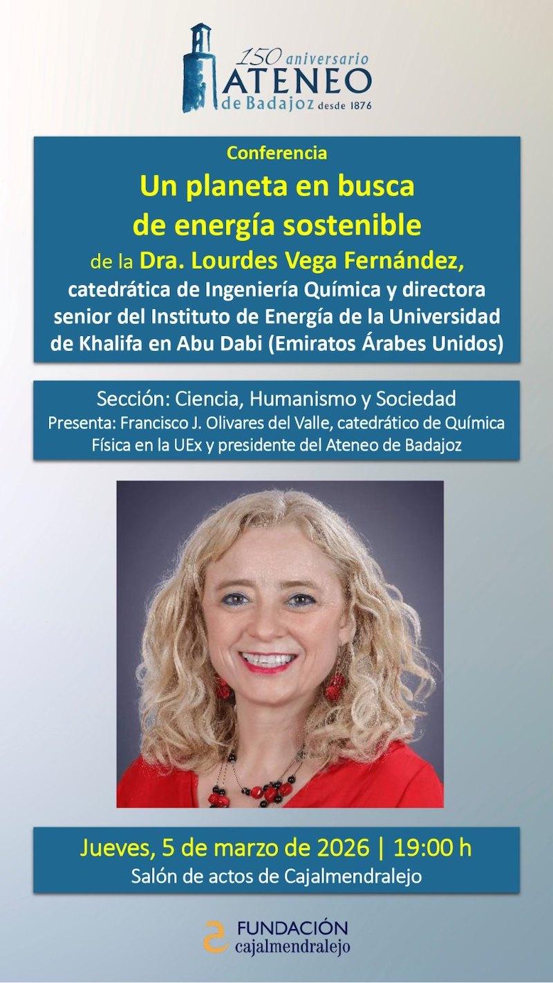 Conferencia ‘Un planeta en busca de energía sostenible’