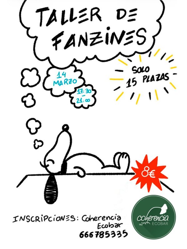 Taller de Fanzines en Coherencia Ecobar