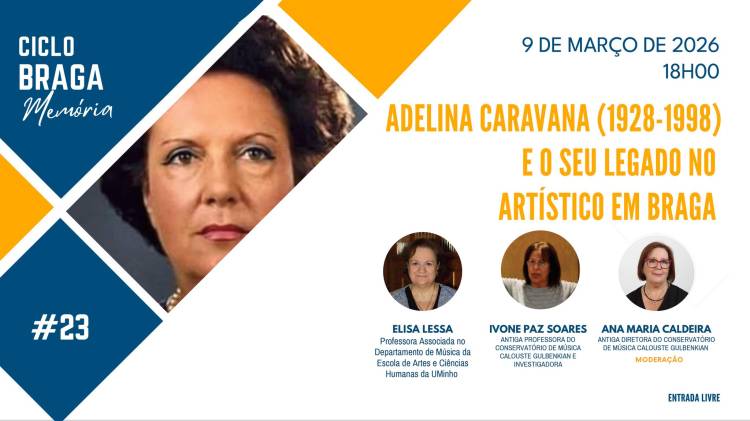 Ciclo Braga Memória #24 | Adelina Caravana (1928-1998)  e o seu legado no ensino artístico em Braga
