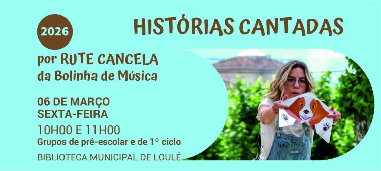 'Histórias cantadas' por Rute Cancela da Bolinha de Música