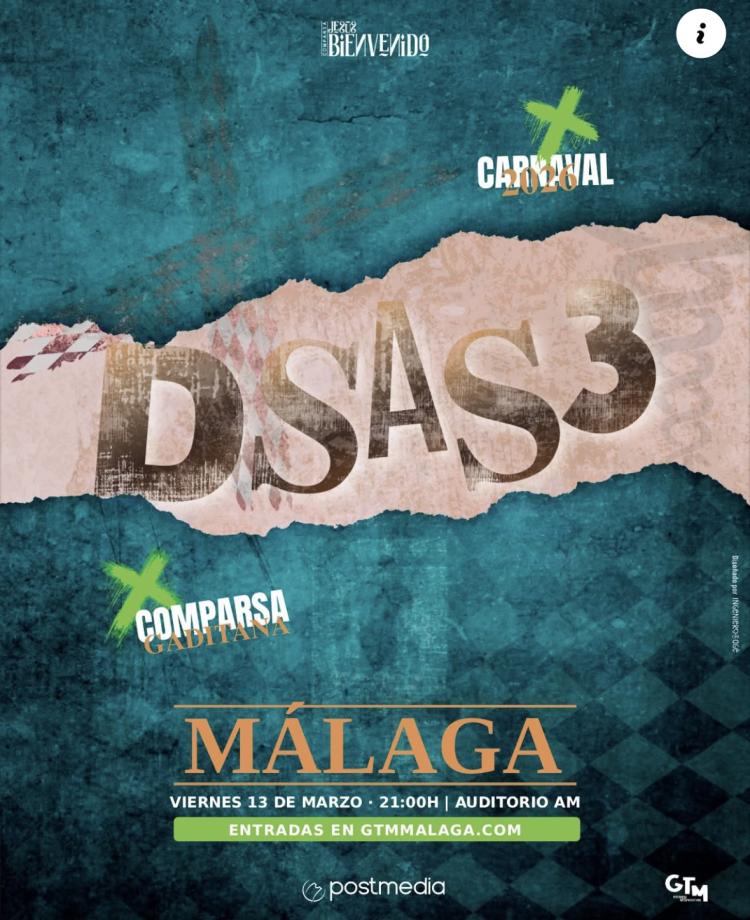 Comparsa de Jesús Bienvenido Dsas3 en Málaga