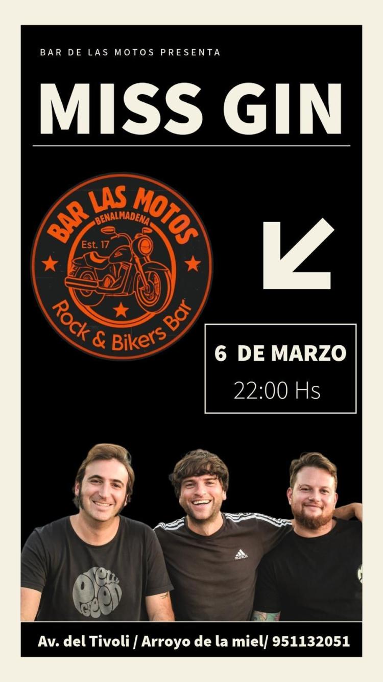 MISS GIN en directo