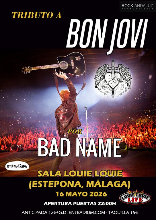 BAD NAME (TRIBUTO A BON JOVI) EN ESTEPONA
