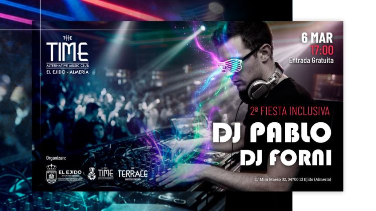 II FIESTA INCLUSIVA en Thetimeclub