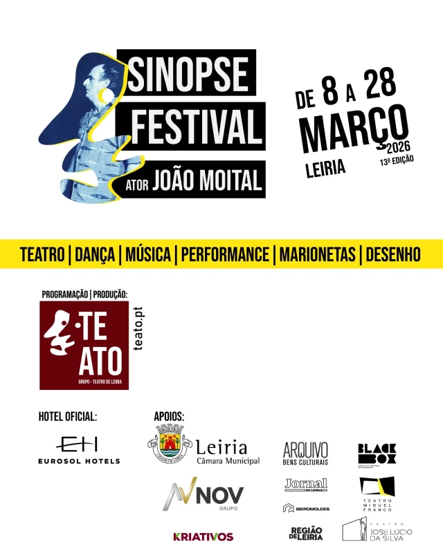 Sinopse Festival 2026