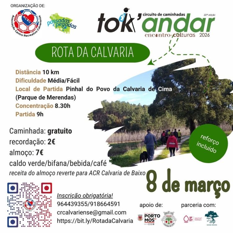 Rota da Calvaria - Tok'andar 2026
