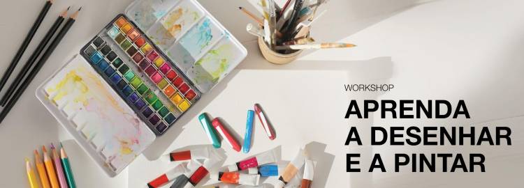 CCBS promove Workshop de Desenho e Pintura com inscrições abertas até 10 de abril