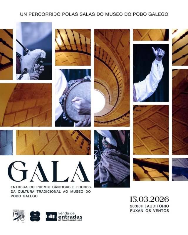 Gala do Premio Cántigas e Frores da Cultura Tradicional 2026