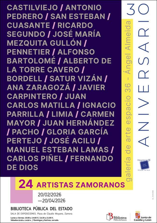 Exposición: 24 artistas zamoranos
