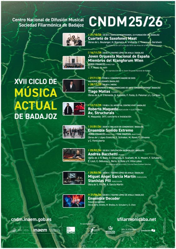Ensemble Decoder | XVII Ciclo de Música Actual de Badajoz