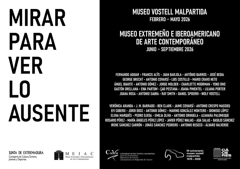 Mirar para Ver lo Ausente | MEIAC Museo Extremeño e Iberoamericano de Arte Contemporáneo