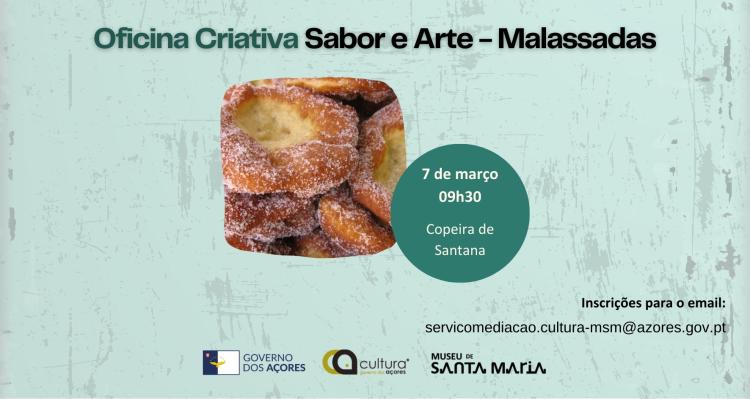 Oficina Criativa  Sabor e Arte Malassadas