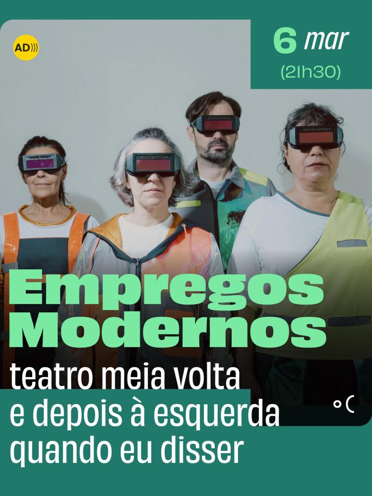 Empregos Modernos - Teatro meia volta e depois à esquerda quando eu disser