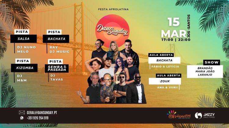 DanSunday | Festa Afrolatina | 15 MAR 