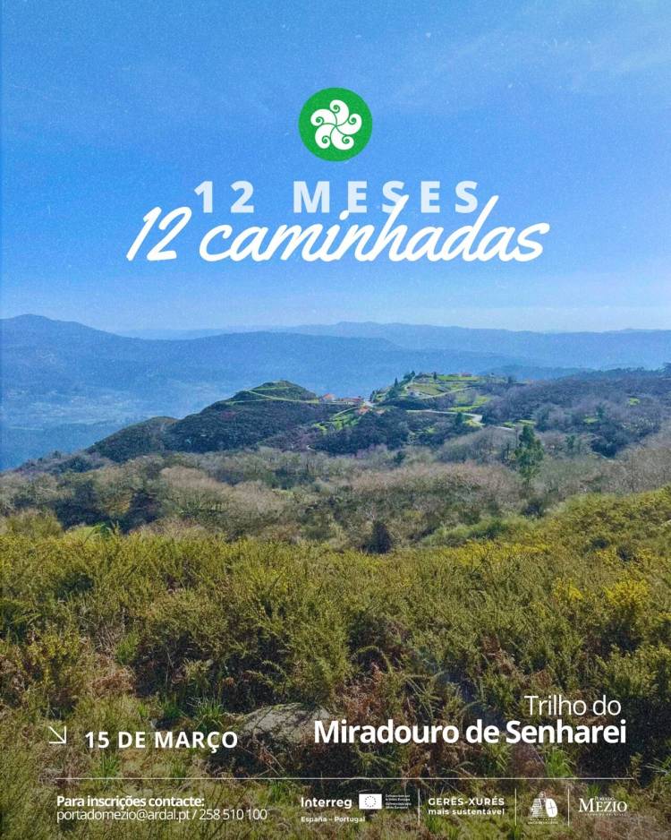 12 meses, 12 caminhadas - Trilho do Miradouro de Senharei