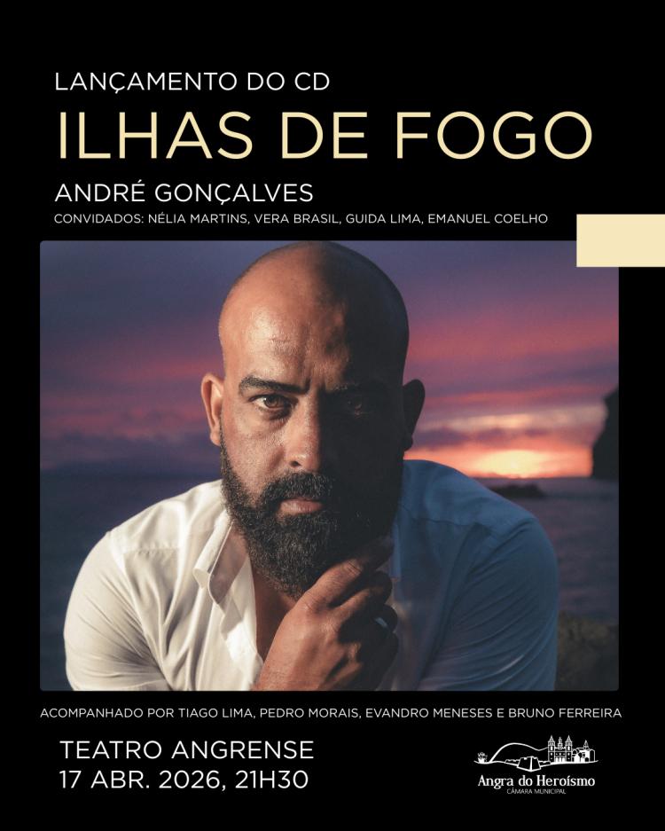 Concerto: Lançamento do CD “Ilhas de Fogo” – André Gonçalves